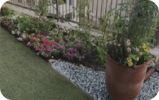 花壇作成事例 1