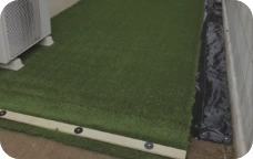 防草シート・人工芝事例
